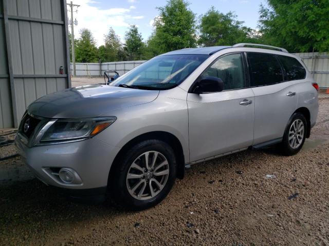 5N1AR2MN7EC672330 - 2014 NISSAN PATHFINDER S 银色 照片 1