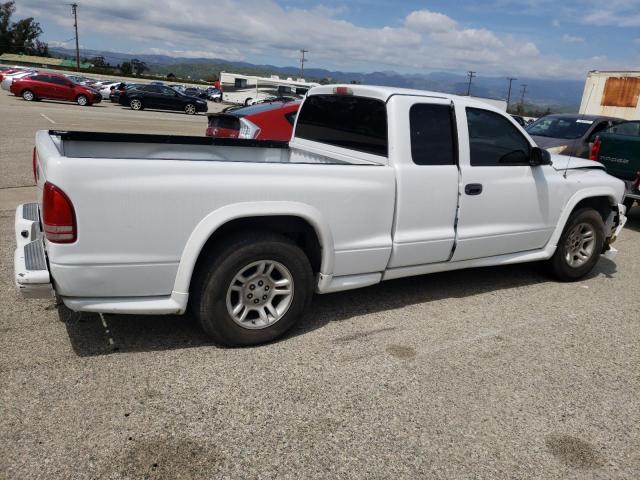 1D7HL32X83S239235 - 2003 DODGE DAKOTA SPORT WHITE photo 3