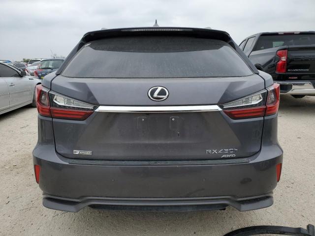 2T2BGMCA0GC001709 - 2016 LEXUS RX 450H BASE GRAY photo 6