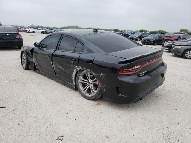 2C3CDXCT5MH670102 - 2021 DODGE CHARGER R/T BLACK photo 2