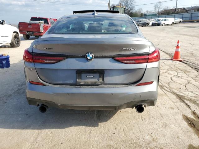 WBA73AK07N7K01219 - 2022 BMW 228XI GRAY photo 6