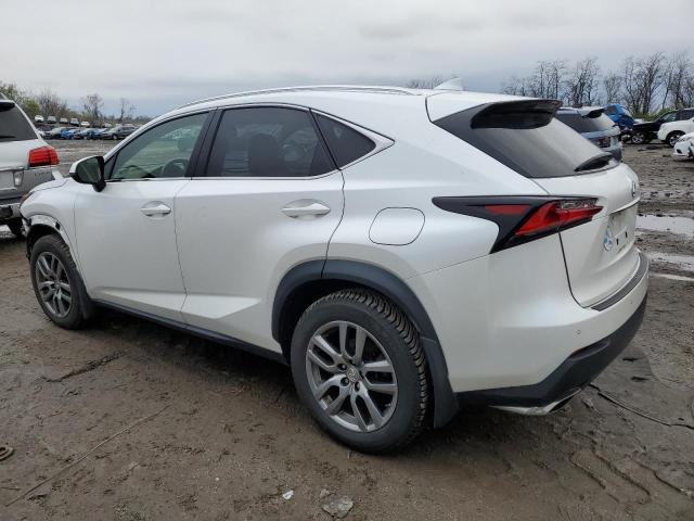 JTJBARBZXF2040473 - 2015 LEXUS NX 200T WHITE photo 2