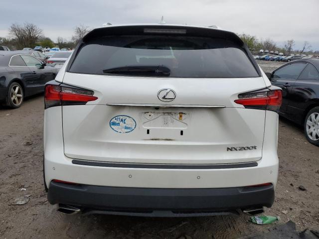 JTJBARBZXF2040473 - 2015 LEXUS NX 200T WHITE photo 6