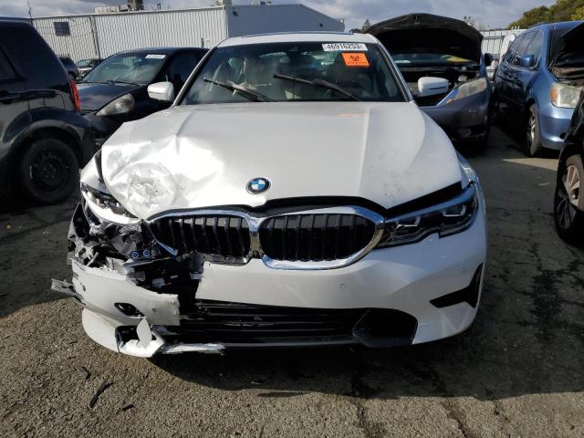 3MW5R1J01L8B20560 - 2020 BMW 330I WHITE photo 5