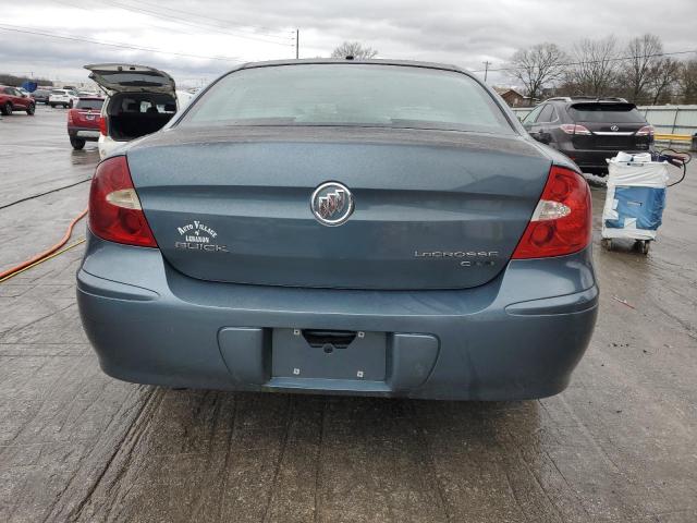 2G4WE587161267330 - 2006 BUICK LACROSSE CXS BLUE photo 6