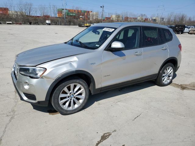 5UXWX9C52F0D46921 - 2015 BMW X3 XDRIVE28I GRAY photo 1