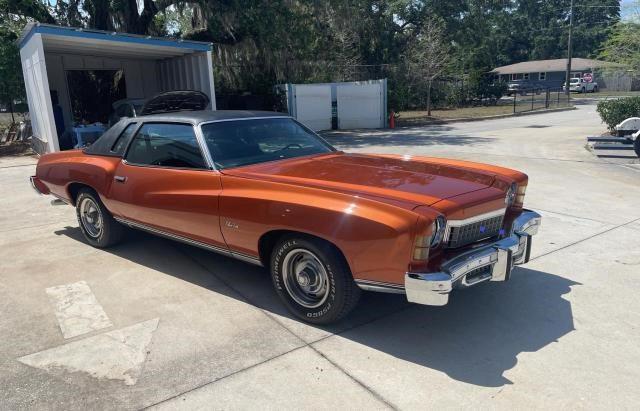 1H57R41681900 - 1974 CHEVROLET MONTECARLO ORANGE photo 1