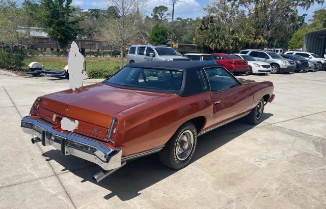 1H57R41681900 - 1974 CHEVROLET MONTECARLO ORANGE photo 4