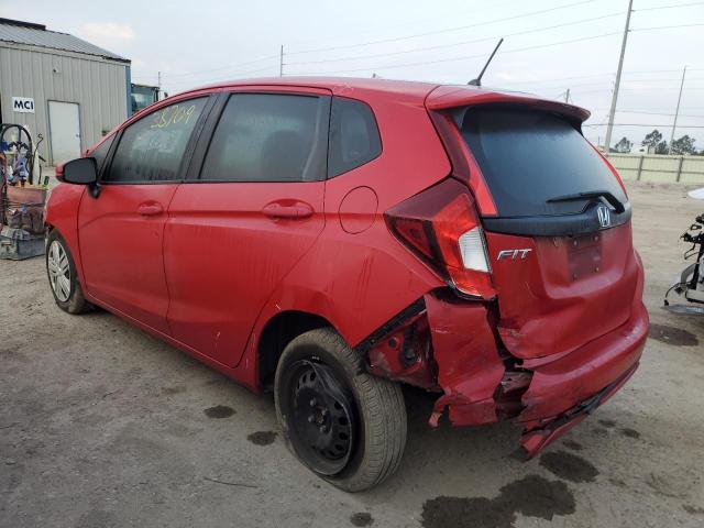 3HGGK5H43JM735746 - 2018 HONDA FIT LX RED photo 2