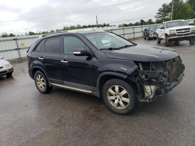 5XYKT3A19BG157547 - 2011 KIA SORENTO BASE BLACK photo 4