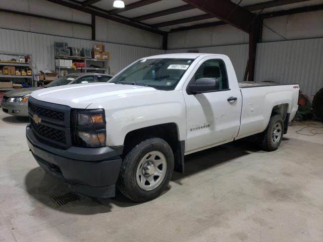 1GCNKPEC8FZ282291 - 2015 CHEVROLET SILVERADO K1500 WHITE photo 1