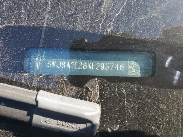 5YJSA1E28KF295746 - 2019 TESLA MODEL S GRAY photo 12