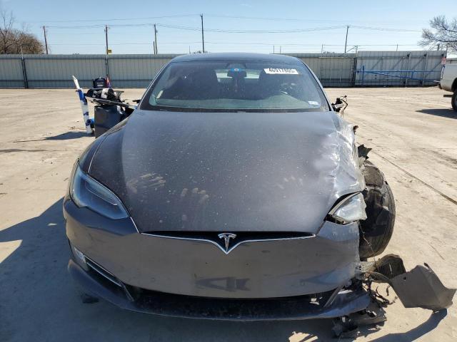 5YJSA1E28KF295746 - 2019 TESLA MODEL S GRAY photo 5