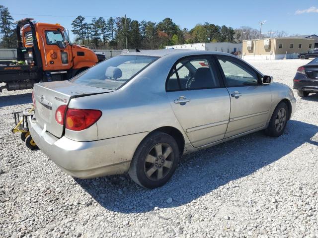 2T1BR32EX3C773920 - 2003 TOYOTA COROLLA CE SILVER photo 3