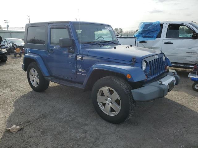 1J4FA54109L728348 - 2009 JEEP WRANGLER SAHARA BLUE photo 4