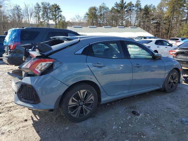 SHHFK7H85HU422123 - 2017 HONDA CIVIC EXL BLUE photo 3