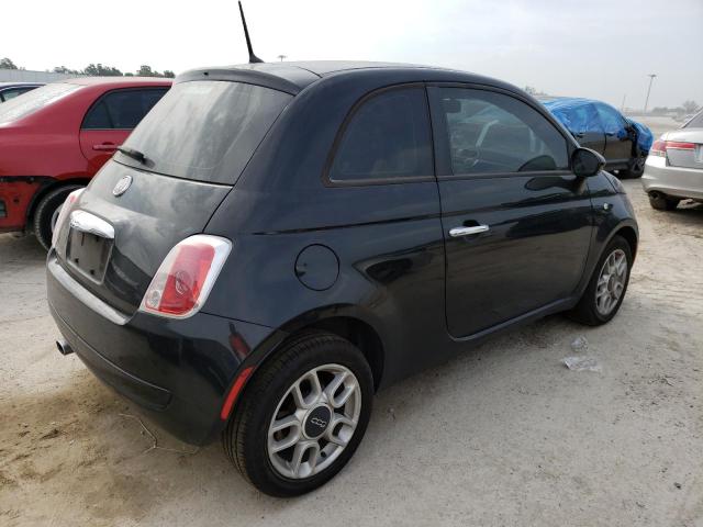 3C3CFFAR3DT698452 - 2013 FIAT 500 POP BLACK photo 3