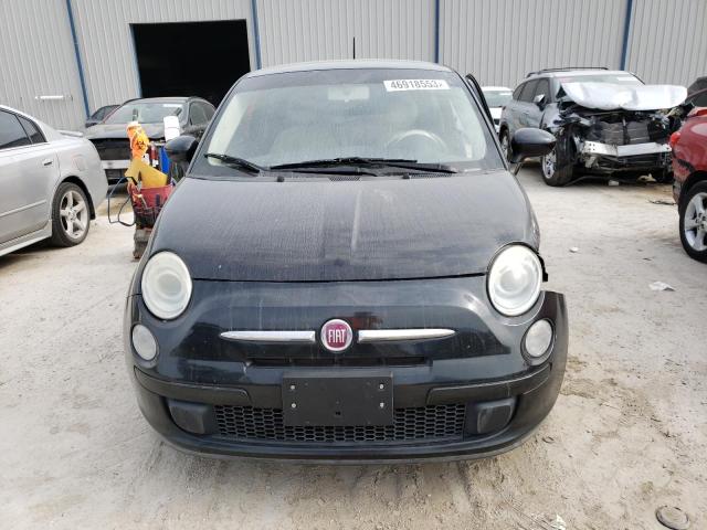 3C3CFFAR3DT698452 - 2013 FIAT 500 POP BLACK photo 5