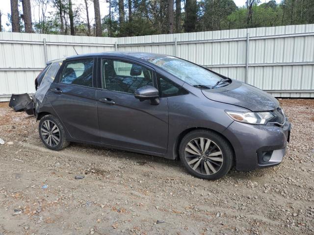 3HGGK5H87FM736943 - 2015 HONDA FIT EX GRAY photo 4