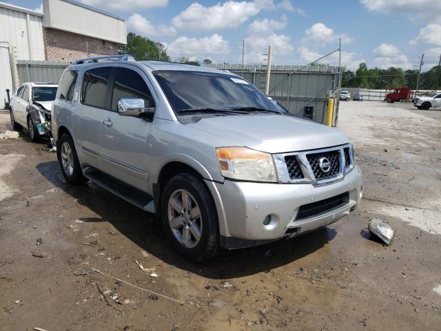 5N1BA0NF3AN614043 - 2010 NISSAN ARMADA PLATINUM SILVER photo 4