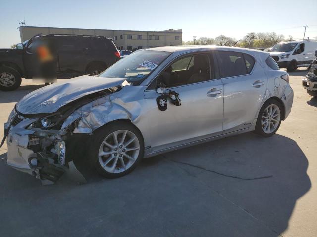 JTHKD5BH1C2113637 - 2012 LEXUS CT 200 SILVER photo 1