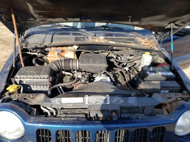 1J8GL58K02W357700 - 2002 JEEP LIBERTY LIMITED BLUE photo 12