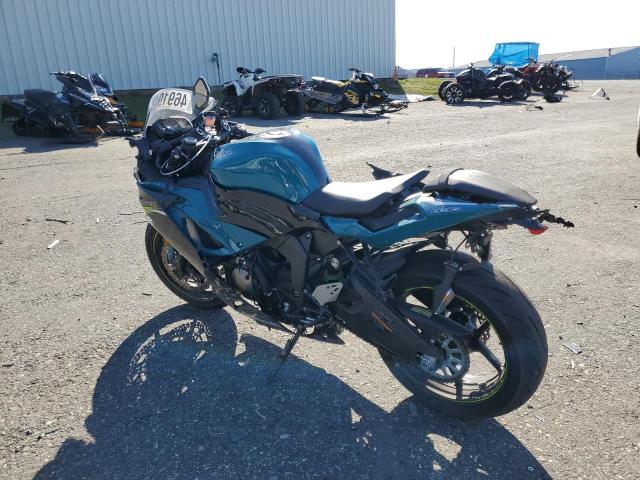 JKBZXJH14MA008971 - 2021 KAWASAKI ZX636 K TEAL photo 3