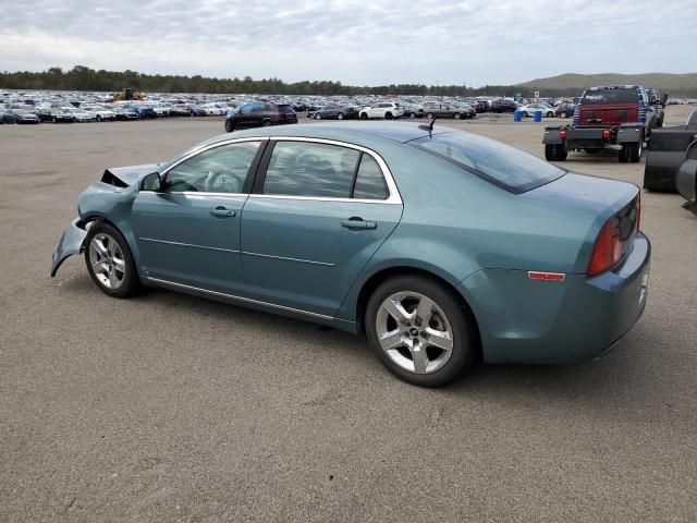1G1ZH57B39F124772 - 2009 CHEVROLET MALIBU 1LT TEAL photo 2