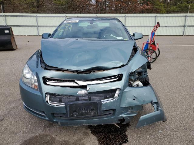 1G1ZH57B39F124772 - 2009 CHEVROLET MALIBU 1LT TEAL photo 5