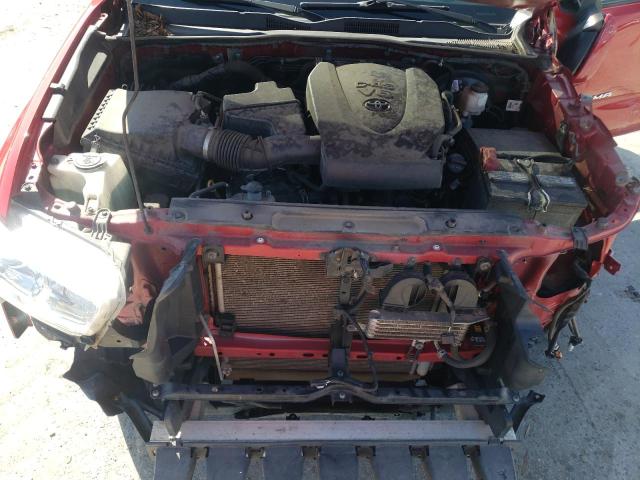 3TMCZ5AN0LM340602 - 2020 TOYOTA TACOMA DOUBLE CAB RED photo 11