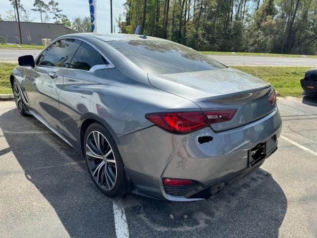 JN1CV7EKXJM200396 - 2018 INFINITI Q60 PURE GRAY photo 3