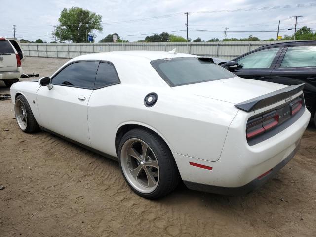 2C3CDZFJXGH309491 - 2016 DODGE CHALLENGER R/T SCAT PACK WHITE photo 2