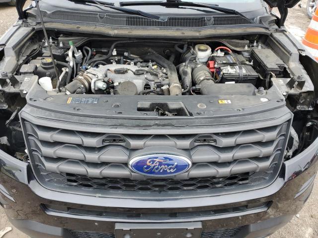 1FM5K8AT8KGA97722 - 2019 FORD EXPLORER POLICE INTERCEPTOR Qara foto 12