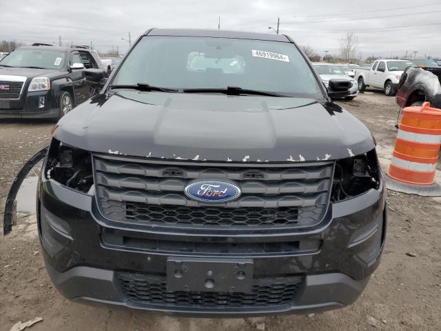 1FM5K8AT8KGA97722 - 2019 FORD EXPLORER POLICE INTERCEPTOR BLACK photo 5