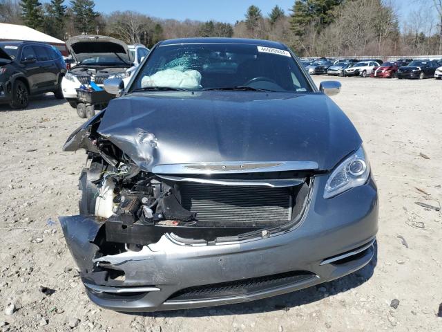 1C3CCBCG5DN611972 - 2013 CHRYSLER 200 LIMITED GRAY photo 5