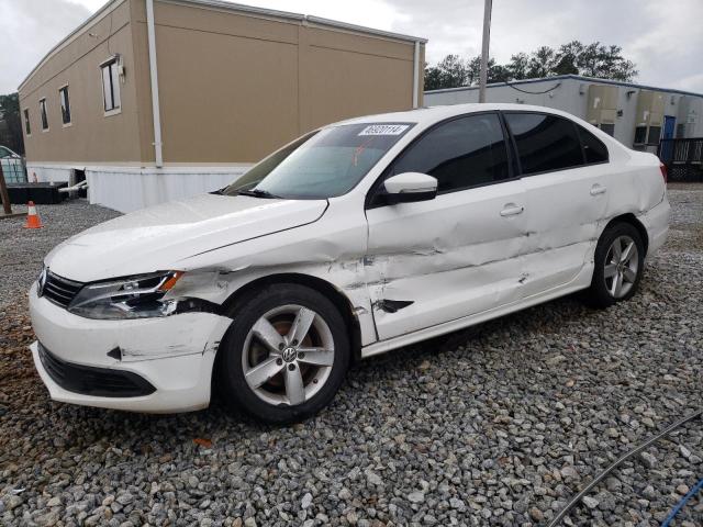 3VWLL7AJ4BM095504 - 2011 VOLKSWAGEN JETTA TDI WHITE photo 1