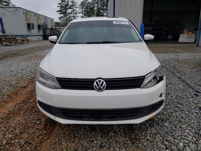 3VWLL7AJ4BM095504 - 2011 VOLKSWAGEN JETTA TDI WHITE photo 5