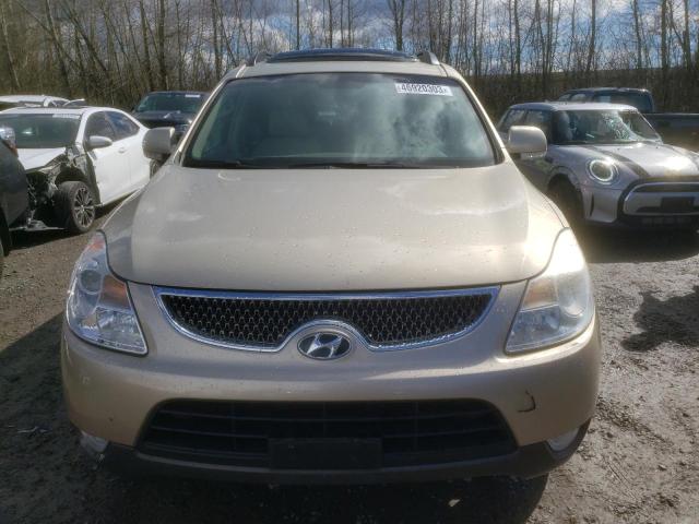 KM8NU73CX8U037419 - 2008 HYUNDAI VERACRUZ GLS BEIGE photo 5