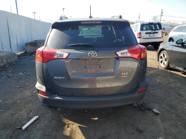 JTMRFREV0FD174652 - 2015 TOYOTA RAV4 XLE GRAY photo 6