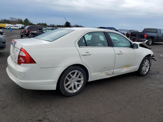 3FAHP0JG9CR421476 - 2012 FORD FUSION SEL WHITE photo 3