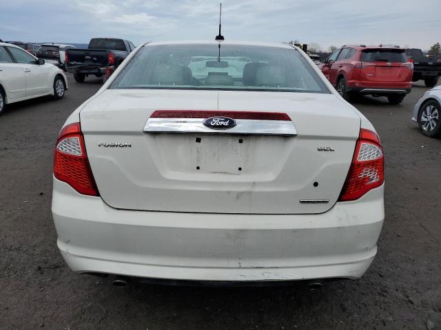 3FAHP0JG9CR421476 - 2012 FORD FUSION SEL WHITE photo 6