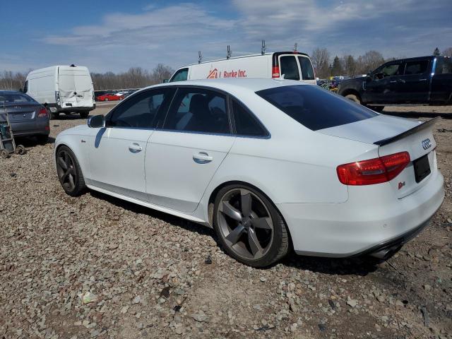 WAUBGAFL7DA244351 - 2013 AUDI S4 PREMIUM PLUS WHITE photo 2