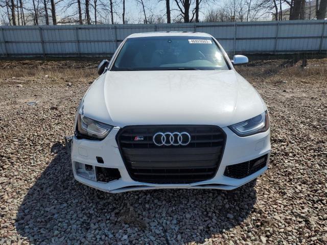 WAUBGAFL7DA244351 - 2013 AUDI S4 PREMIUM PLUS WHITE photo 5