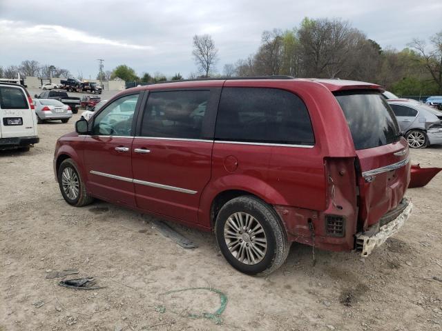 2C4RC1CG0DR597966 - 2013 CHRYSLER TOWN & COU TOURING L RED photo 2