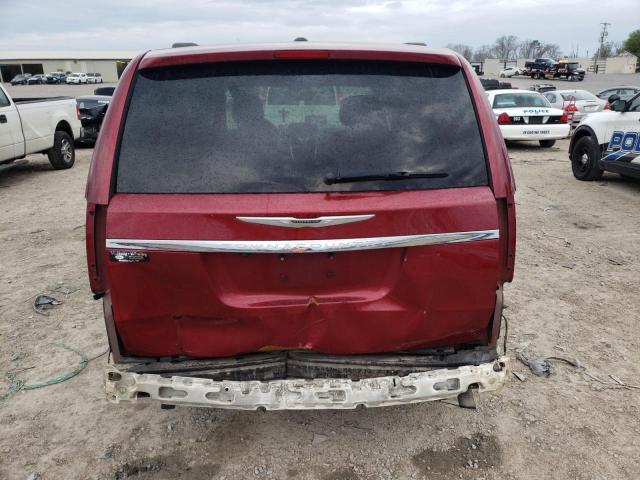 2C4RC1CG0DR597966 - 2013 CHRYSLER TOWN & COU TOURING L RED photo 6