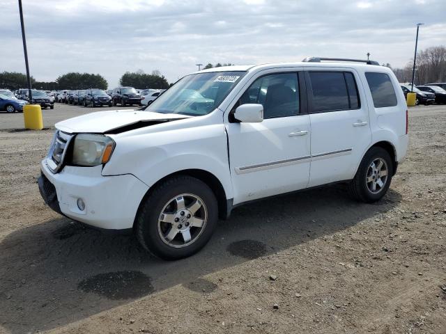 5FNYF48979B026766 - 2009 HONDA PILOT TOURING WHITE photo 1