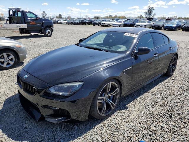 WBS6C9C57EDV73726 - 2014 BMW M6 GRAN COUPE BLACK photo 1