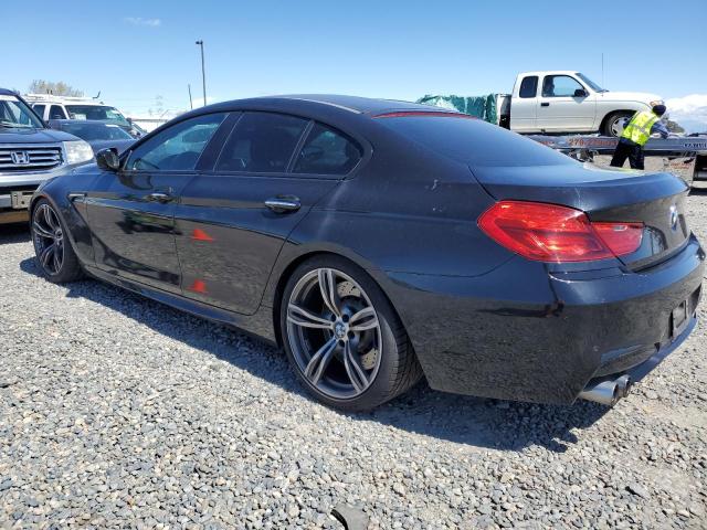 WBS6C9C57EDV73726 - 2014 BMW M6 GRAN COUPE BLACK photo 2