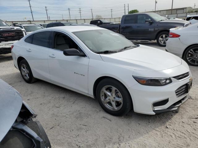 1G1ZB5ST5JF292256 - 2018 CHEVROLET MALIBU LS WHITE photo 4