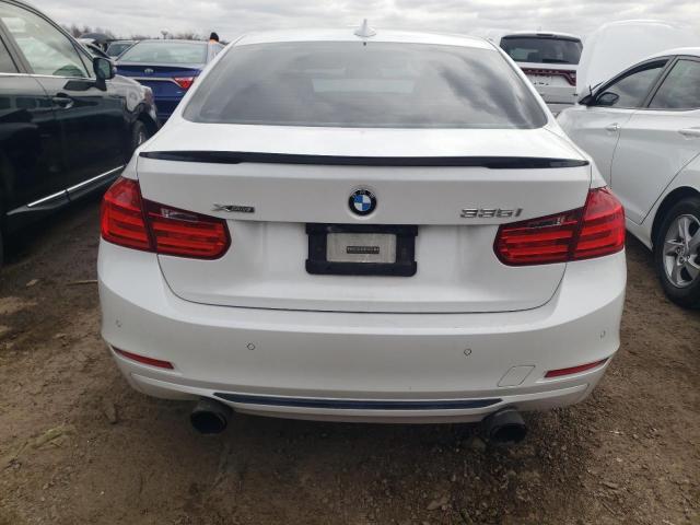 WBA3B9G59FNR93200 - 2015 BMW 335 XI WHITE photo 6